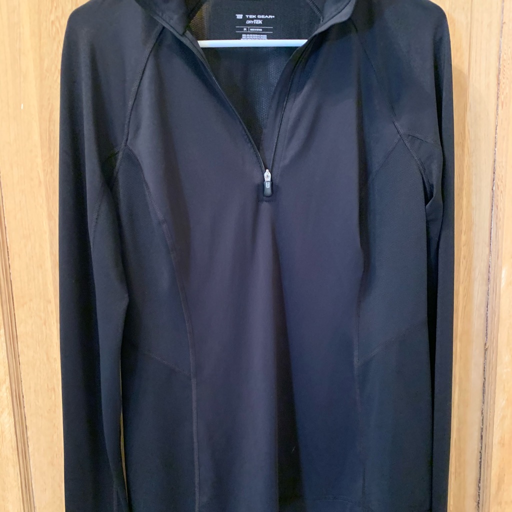 Tek Gear Pullover Dryfit Wicking Run